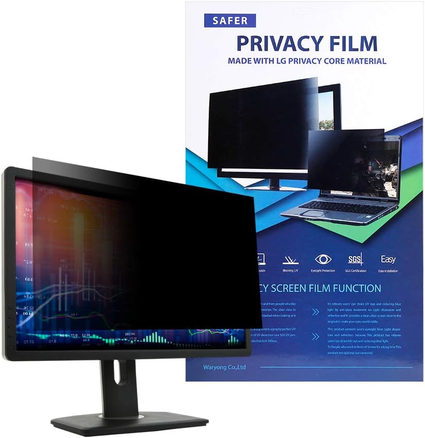 Waryong Privacy Screen Filter Film Type for 19.5 Inch(17.1
