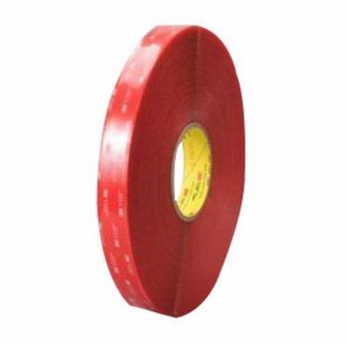 3M VHB Tape 4905, Clear, 1/2 in x 72 yd, 20 mil, Small Pack