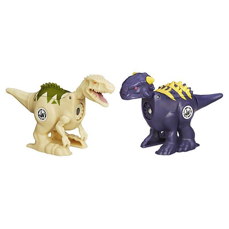Jurassic World Brawlasaurs Ankylosaurus vs. Indominus Rex Figure Pack
