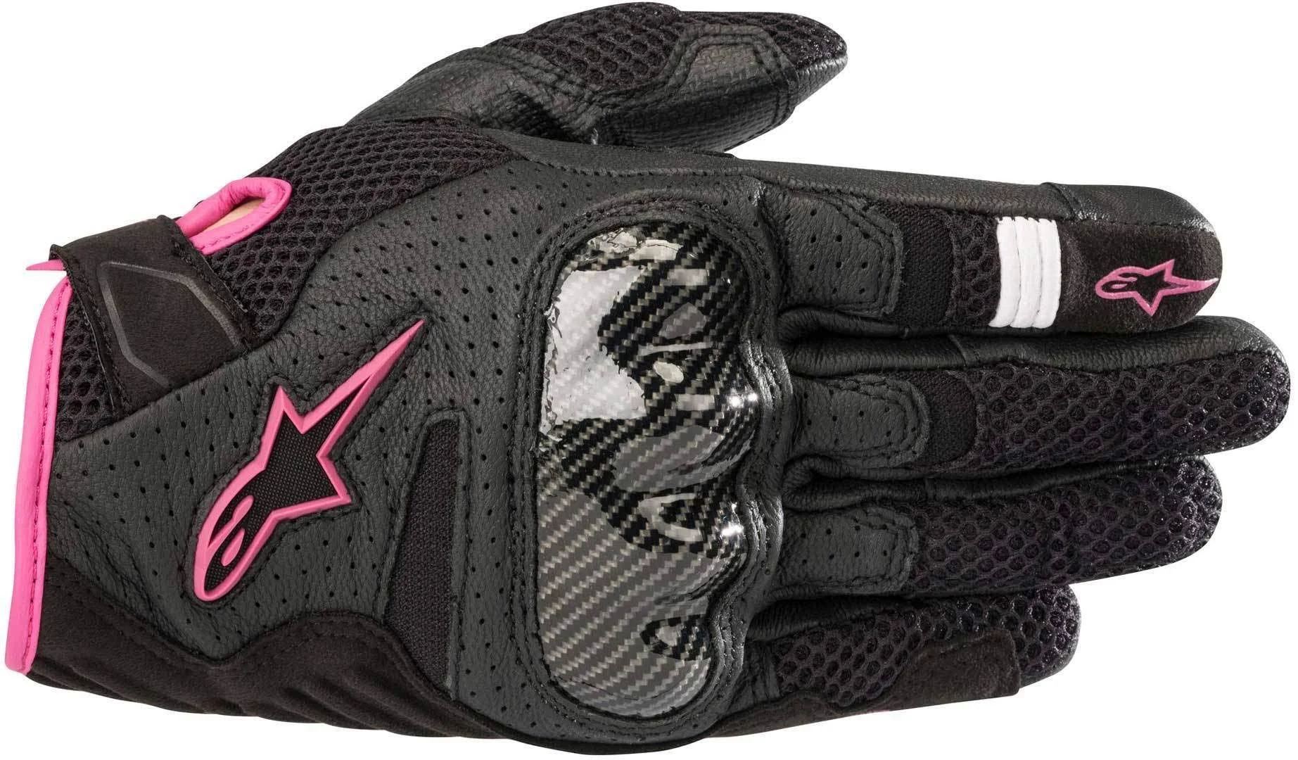 Alpinestars Stella SMX-1 Air V2 Gloves Black Fuchsia
