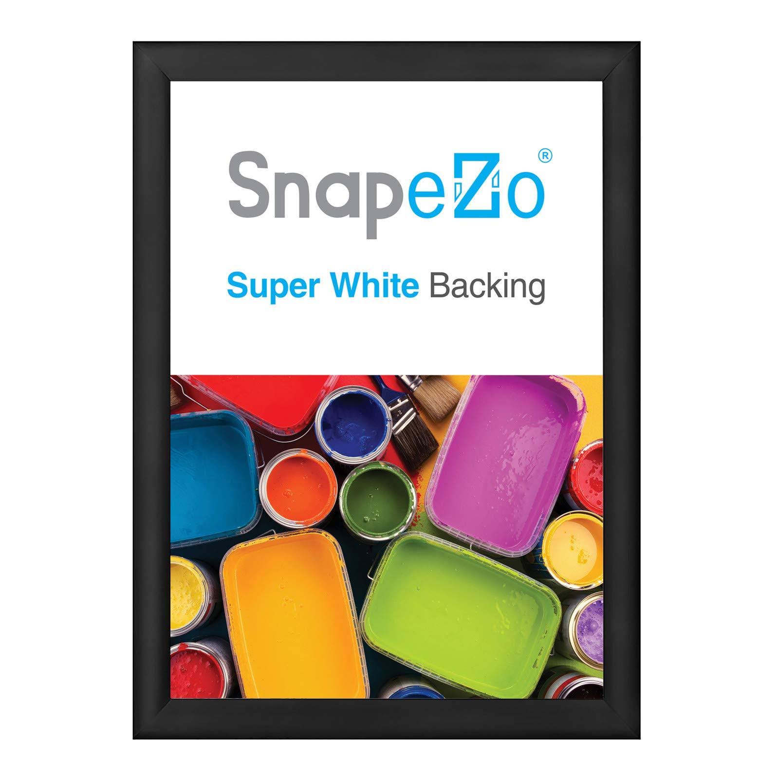 29x40 Black SnapeZo Snap Frame - 1.2x22 Profile