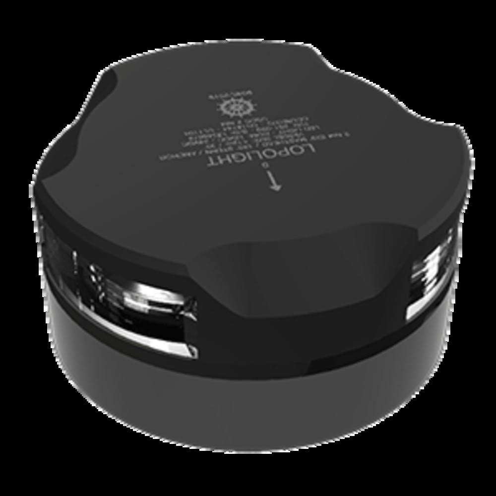 Lopolight Masthead Anchor Light - 2nm Black Housing Horizontal Mount