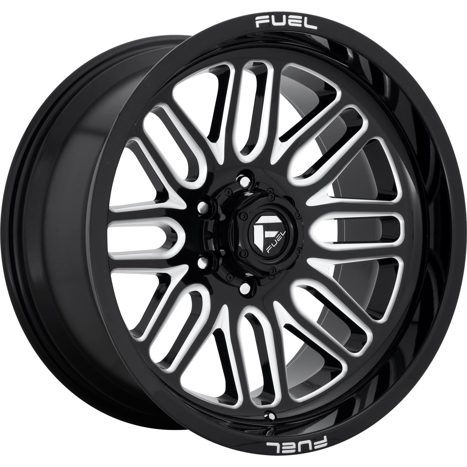 20x10 Fuel D662 Ignite Gloss Black Milled D66220007347