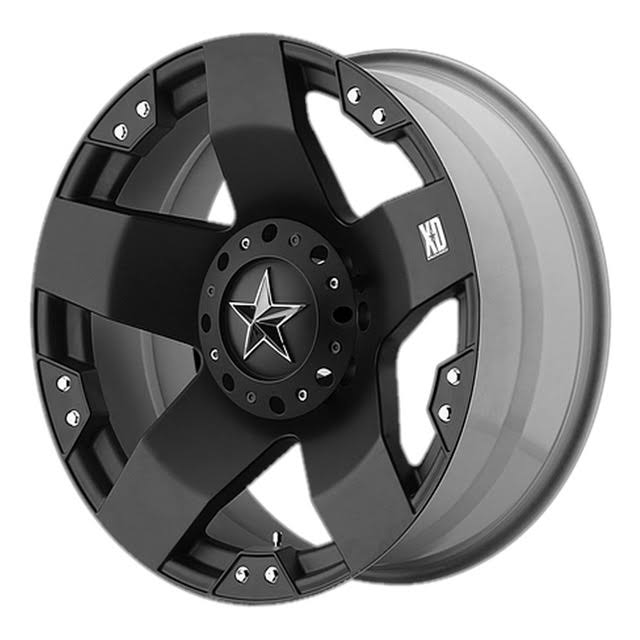 KMC Wheels XD Series 775 Rockstar Black 20x12 5x139.7 -44