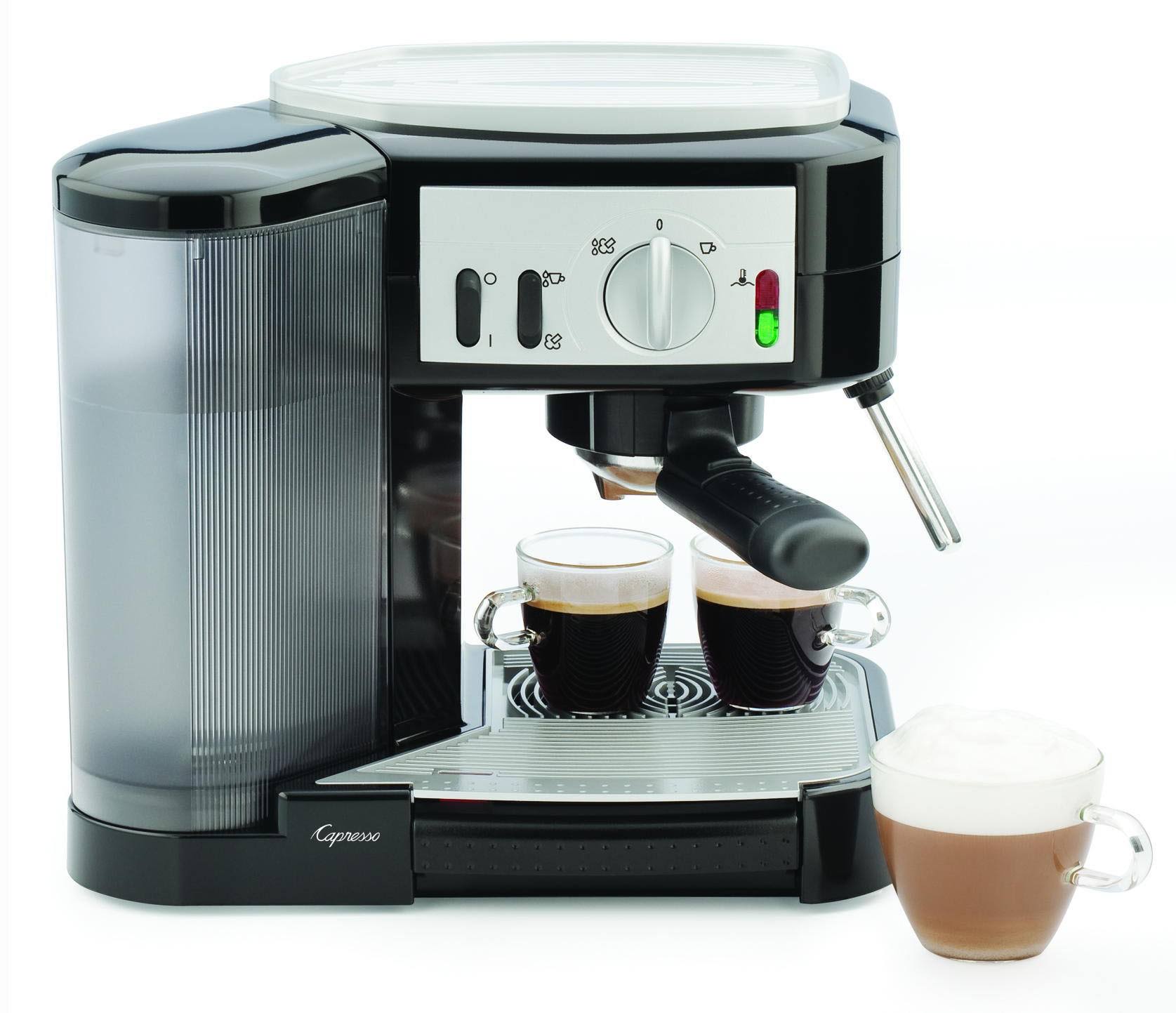 Capresso Cafe Pump Espresso u0026 Cappuccino Machine