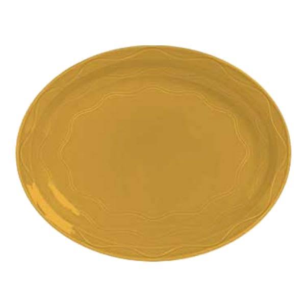 Syracuse China 903033001 Cantina Saffron 13.63x22 Platter - 6 / CS