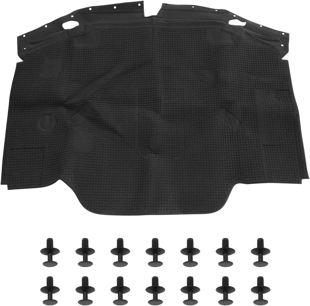 ONER Hood Insulation Pad, Hood Insulation Mat Heat Shield Sound Deadening,Compatible with Mercedes Benz SL320 SL500 SL600 R129 300SL 500SL 600SL,Replaces #1296802025 0140680012