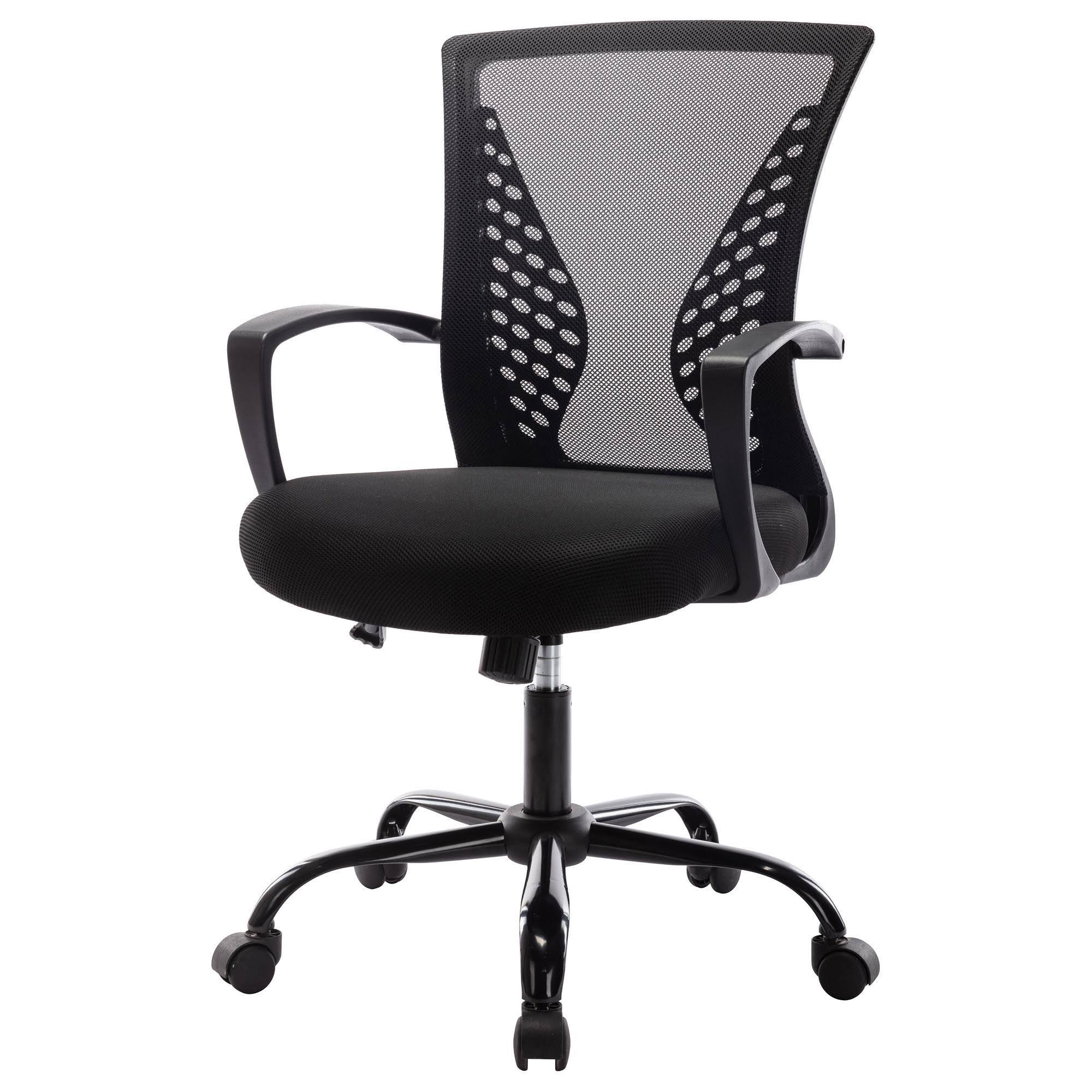Furniture of America Minor Office Chair in Black