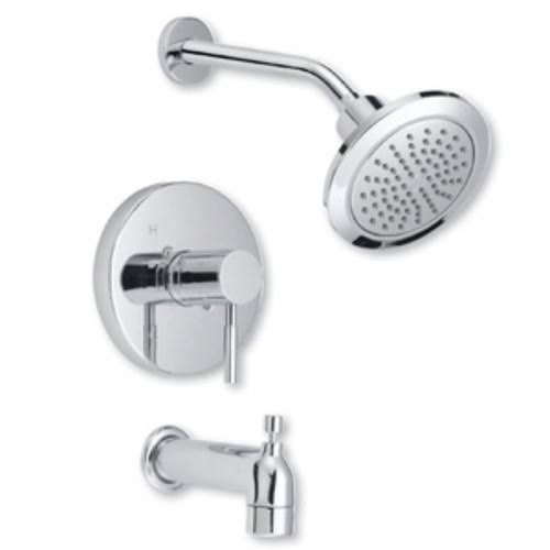 Mirabelle MIRED8030G Edenton Tub and Shower Trim Package with 1.75 GPM Single Fu Polished Chrome