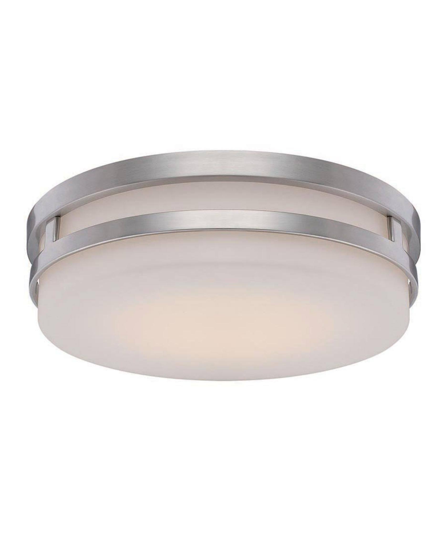 WAC Vie LED Flush Mount - FM-4313-BN