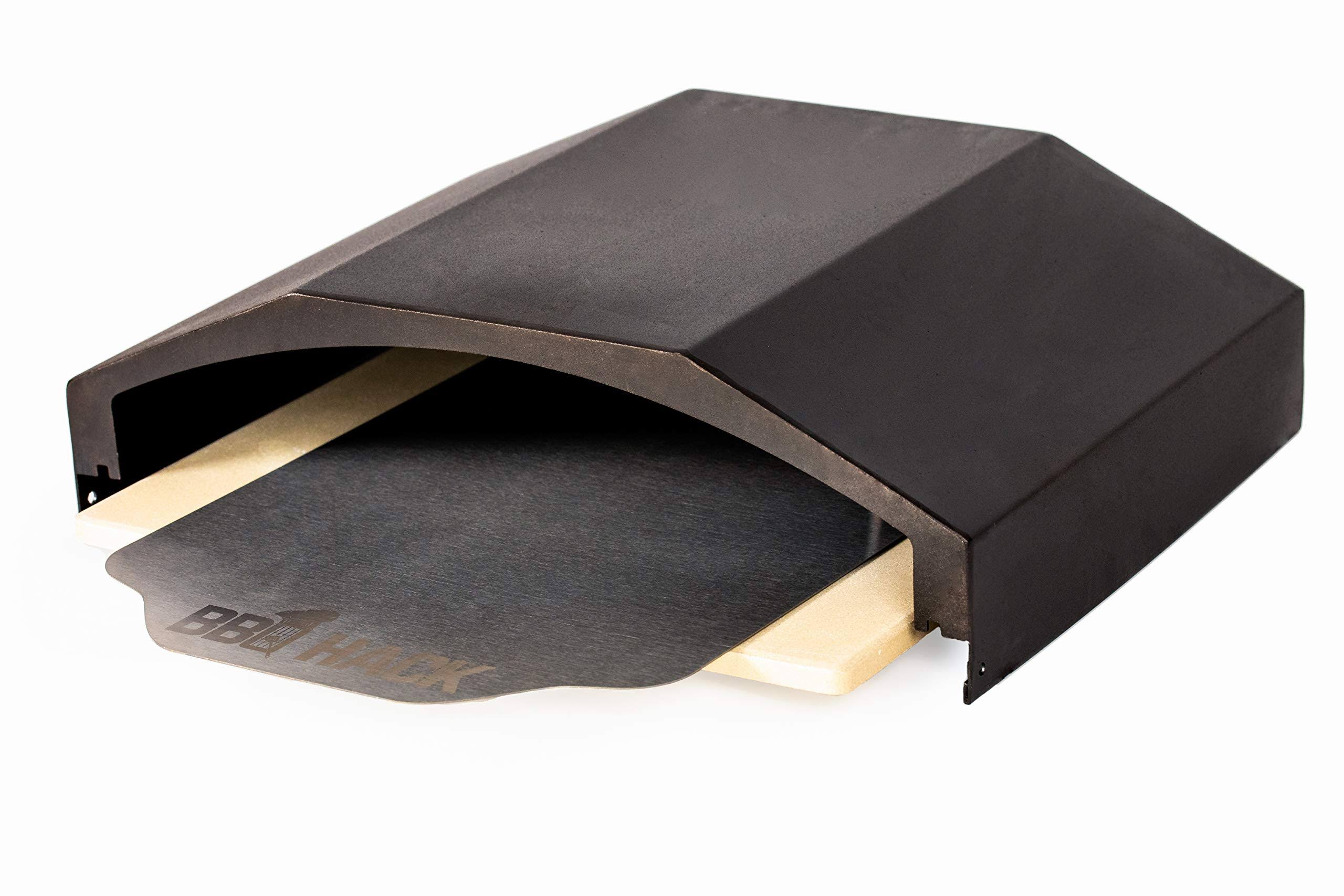 BBQ Hack Pizza Oven Add-On Accessory Wood Fired Pizza 2-4 Minutes Pizza Hack