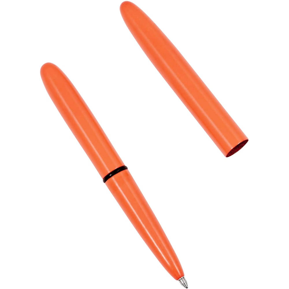 GoVets | Rite in The Rain Rite in The Rain All-Weather Pens, Bullet Point, 0.7 mm, Blaze Orange Barrel, Black Ink, Pack of 6 Pen