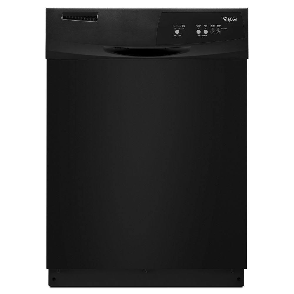Whirlpool WDF110PABB 23.9x22 Built-in Dishwasher - Black