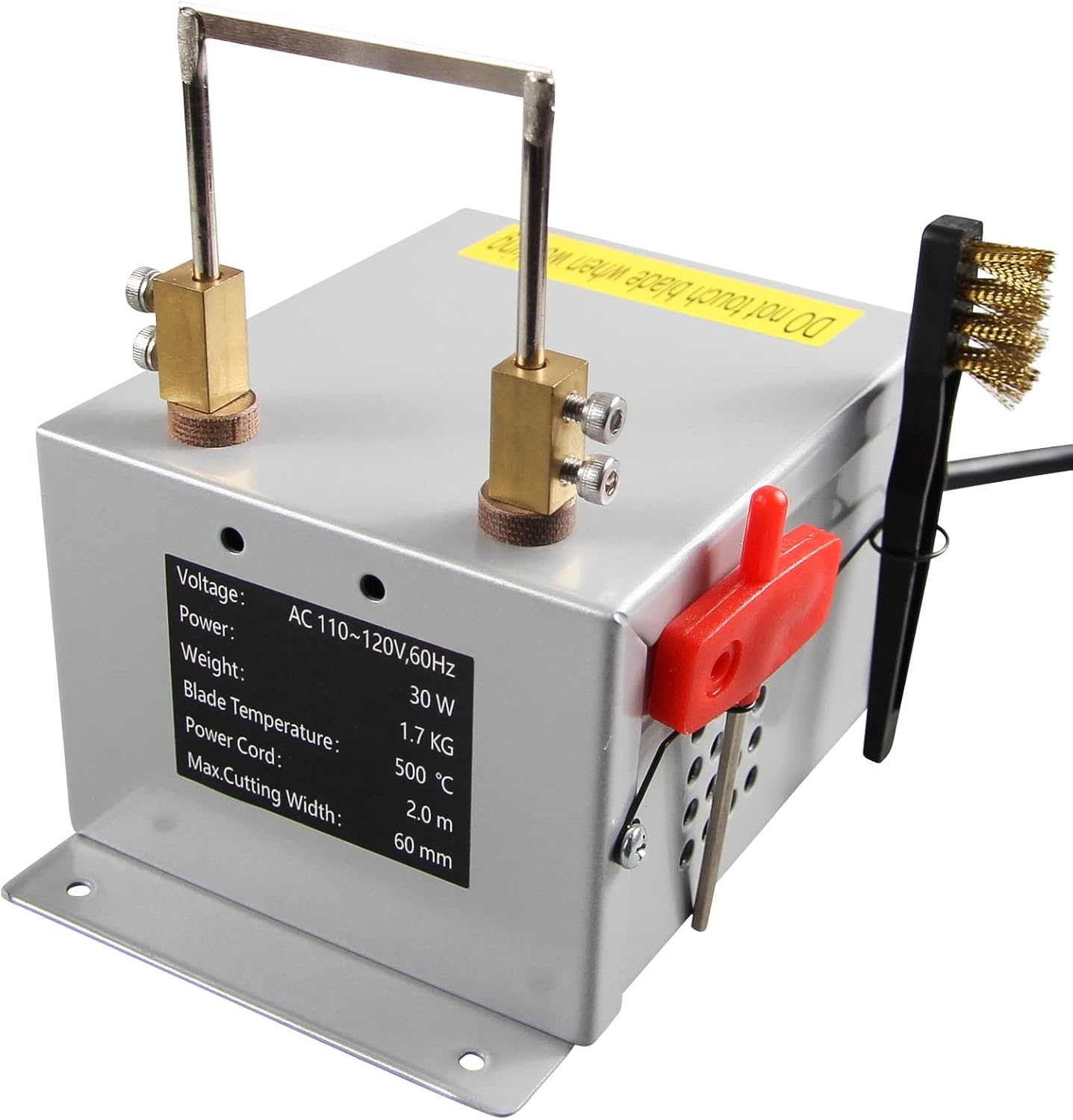 DOMINOX Electric Hot Knife Fabric Cutter Kit Heated Knife Rope Cutter Fabric Hot Knife Cutting Tool for Cutting Paracord, Belt, Webbing, Fiber, Braiding Tube, Rope, Rubber, PP, Nylon, Ribbon, etc