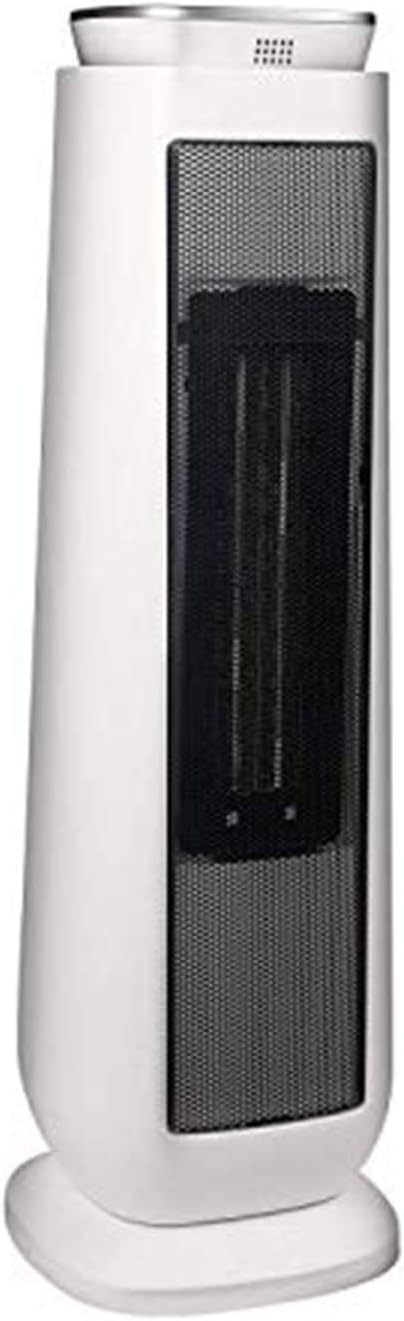 PELONIS PHTPU1501 Ceramic Tower 1500W Indoor Space Heater with Oscillation, Remote Control, Programmable Thermostat & 8H Timer, ECO Mode, Tip-Over Switch & Overheating Protection, White