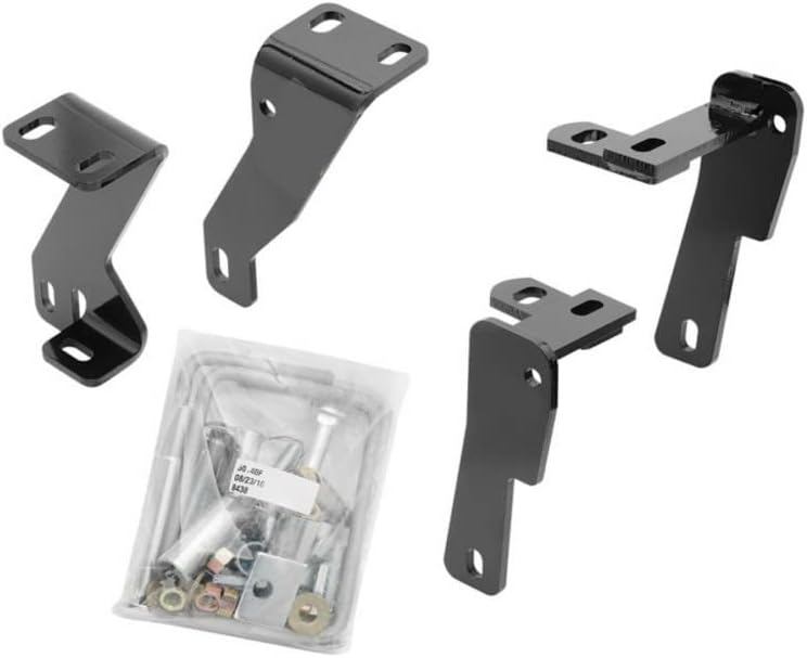 Draw-Tite Fifth Wheel Hitch Mounting System Custom Bracket For Ram 2500/3500 2011 2012 Black Powder Coat