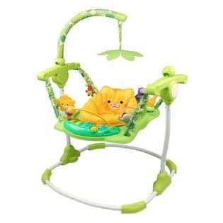 Creative Baby Baby Bouncer Activity Center Jumper 360 Degree Rotating Seat Play Toy Bar Indoor