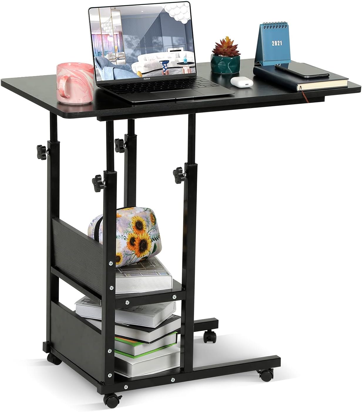 Laptop Desk Small Desks for Small Spaces Adjustable Table for Couch Desk, 31.5