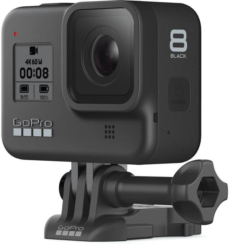 GoPro HERO8 Black Digital Action Camera - Waterproof, Touch Screen, 4K UHD Video, 12MP Photos, Live Streaming, Stabilization - with Mega Accessory Kit - All You Need Bundle - 2 Pack