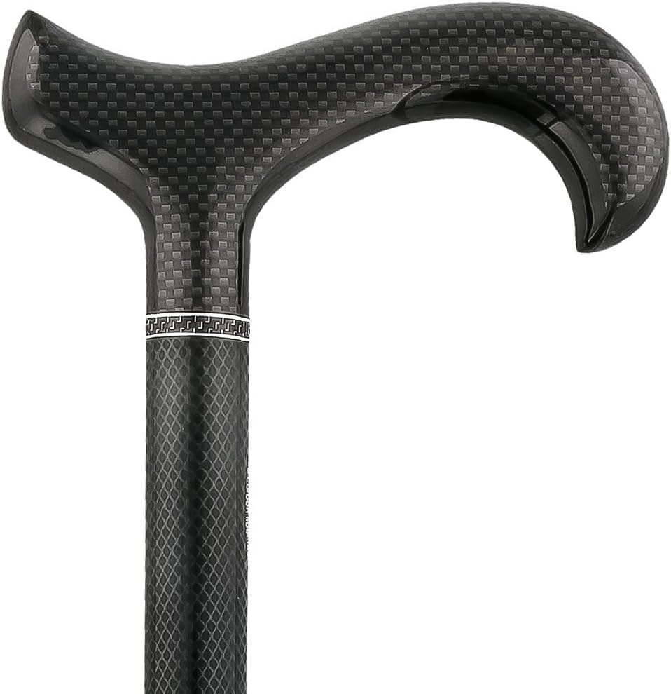 House Flame Derby Walking Cane with Mesh Carbon Fiber Shaft Pack of 2
