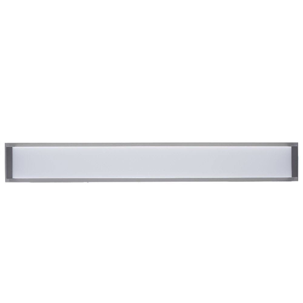 WAC Lighting WS-180127-35-CH Metro Energy Star LED Bathroom Vanity u0026 Wall Light, 27 Inches, Chrome