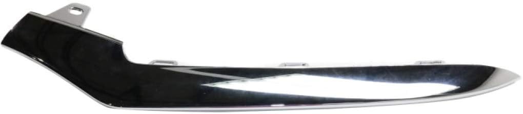 For Mercedes-Benz E250 / E350 / E400 / E550 Bumper Trim 2014 2015 2016 Front Driver Side | Lower | Outer | Molding | Chrome | Sedan/Wagon | w/AMG Package | MB1046127 | 2128852774