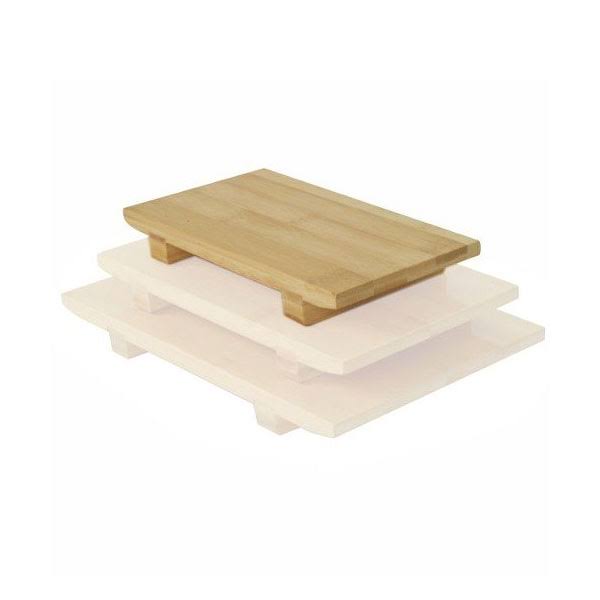 8 1/2x22 x 4 3/4x22 x 1 1/4x22 Bamboo Sushi Plate Small,3 Packs