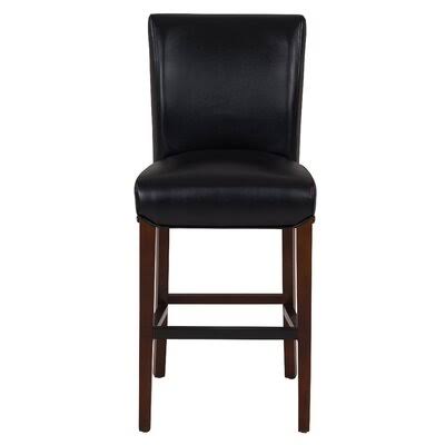 Deneco Bar u0026 Counter Stool Red Barrel Studio Color: Black/Brown, Seat Height: Counter Stool (26&rdquo; Seat Height)