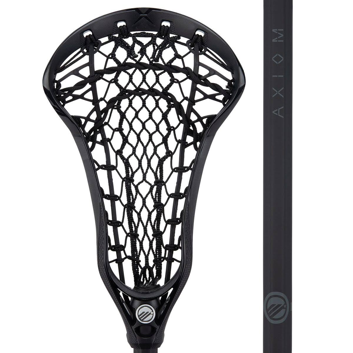 Maverik Lacrosse Axiom Vertex Complete Stick Mesh - Black
