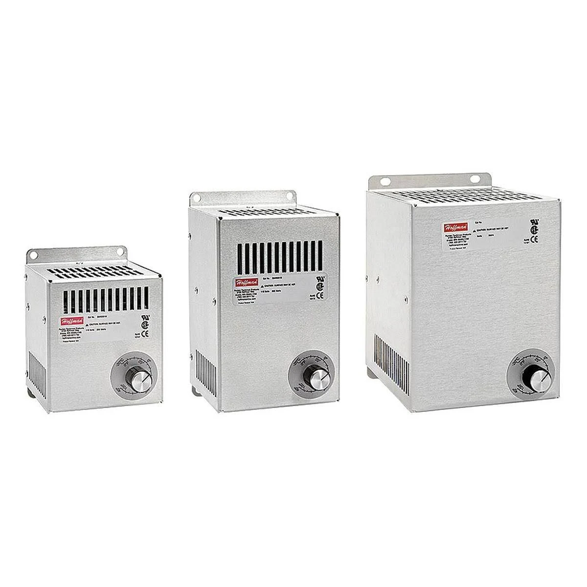 Hoffman Fan Forced Enclosure Heater, Thermostat 0&deg; to 100&deg;F, 120V AC, Watts 400 W, 1 Phase HAWA DAH4001B