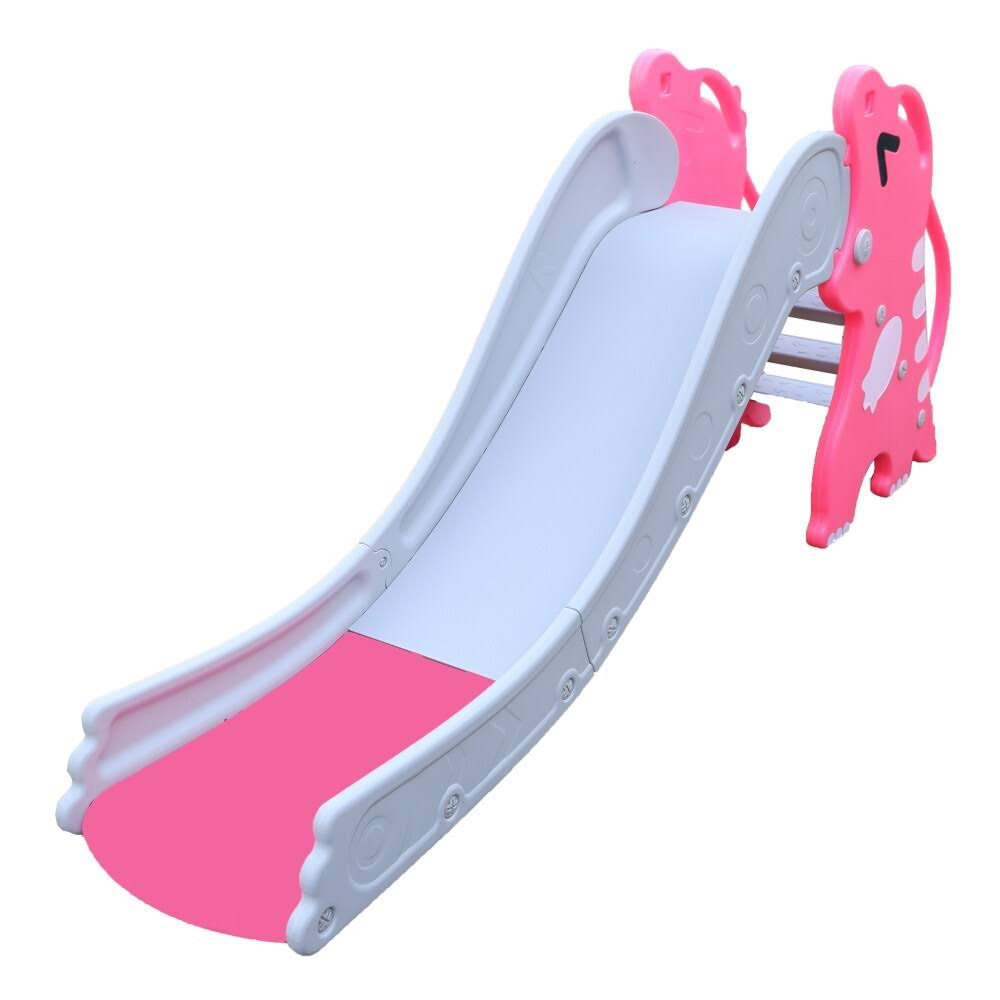 TR Layne Indoor or Outdoor Kids Character Slide. Toddler Dino Theme Slide.