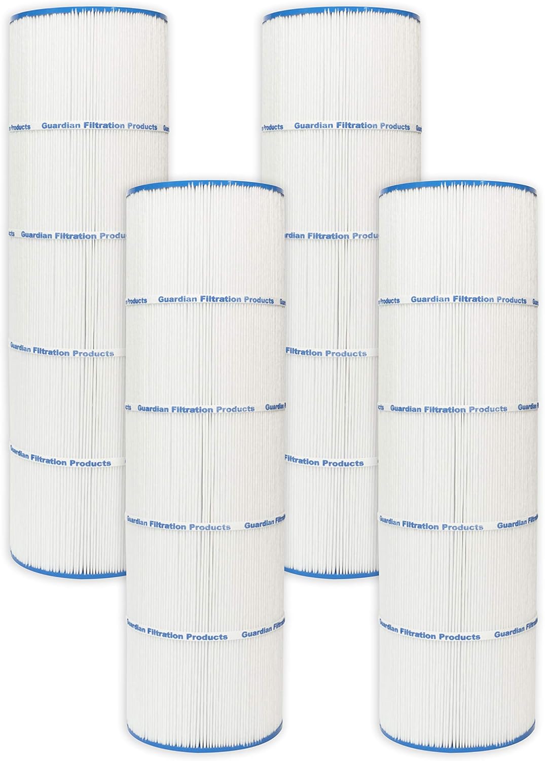 Guardian Filtration Products- 4 Pack Pool Spa Filter Replacement for Pleatco PA106, Unicel C-7488, Filbur FC-1226 | Compatible for Hayward C-4025 | Value Savings 4 Pack of Filters | 725-175-04