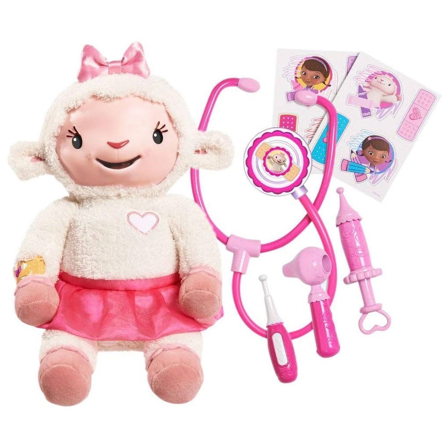 Doc McStuffins Take Care of Me Lambie Interactive Plush