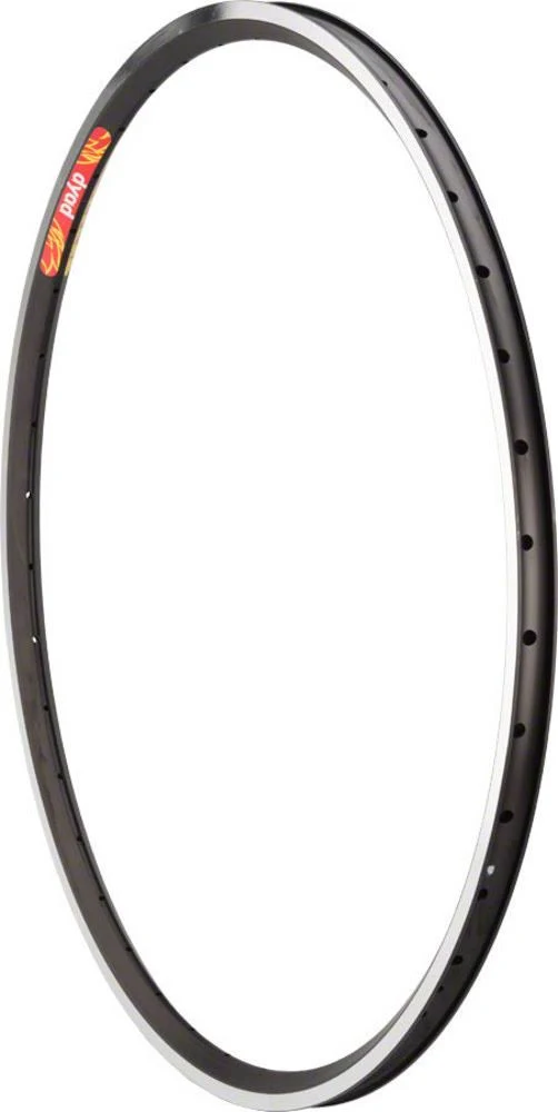 Velocity Dyad Rim 36H 700c w/MSW Black