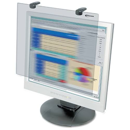Premium Antiglare Blur Privacy Monitor Filter for 19&-20& LCD, Multi-Colored 46413