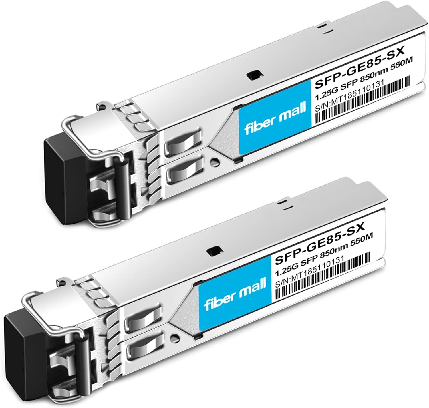 1G SFP LX for HPE Procurve J4859C J4859B J4859A HPE Aruba J4859D 1000BASE-LX 1.25Gb/s Mini-GBIC SFP Transceiver Modul,Single Mode,1310nm 20km/10km LC DOM Pack of 10