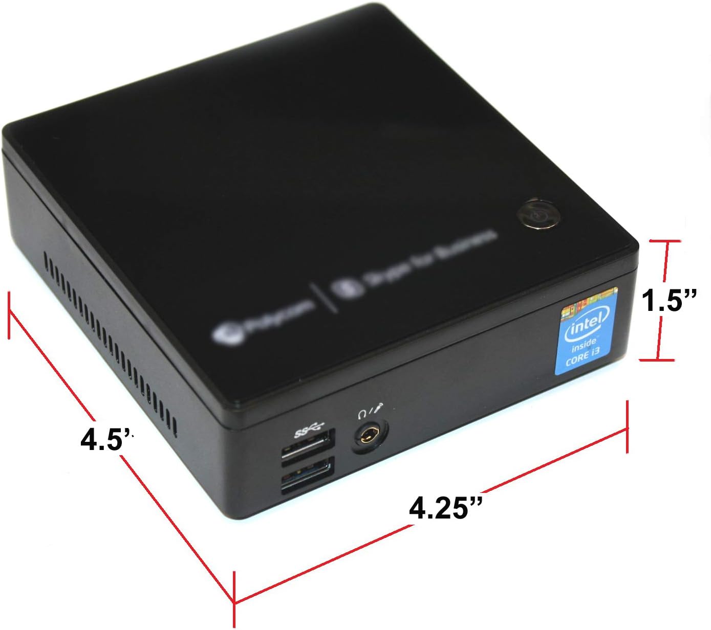 Gigabyte BRIX Core i3-5010U Ultra Compact Mini PC Barebone (GB-BXi3-5010) (Renewed)