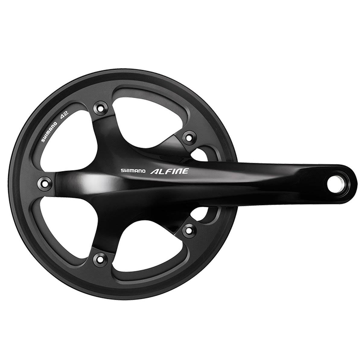 Shimano Alfine S501 Crankset Black