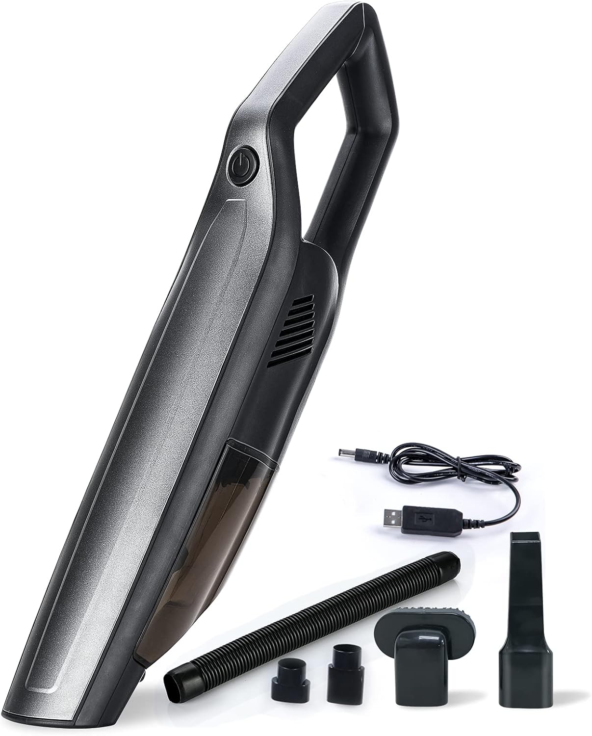 Handheld Vacuum Cordless Dust Buster【2021 Upgraded】, Portable Hand Vac Rechargeable Mini Car Vacuum Cleaner - Powerful Cyclonic Suction for Pet Hair Home Car Cleaning Pack of 2