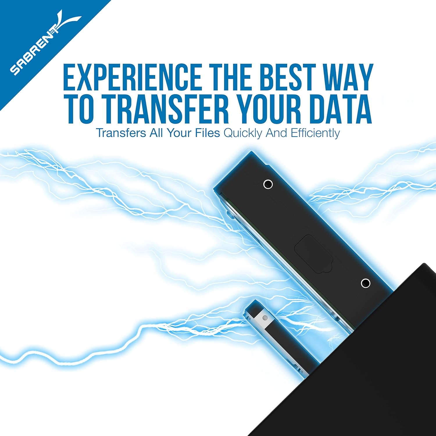 Sabrent USB 3.0 to SATA Dual Bay External Hard Drive Docking Station for 2.5 or 3.5in HDD, SSD with Hard Drive Duplicator/Cloner Function [10TB Support] (EC-DSK2) Pack of 2