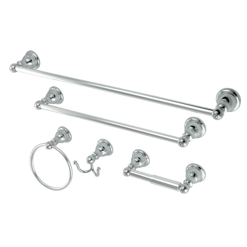Kingston Brass BAHK5112478C Bathroom Accessory Combo Polished Chrome