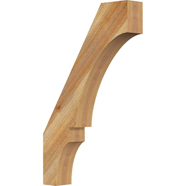 4x22W x 20x22D x 32x22H Balboa Rough Sawn Brace, Western Red Cedar