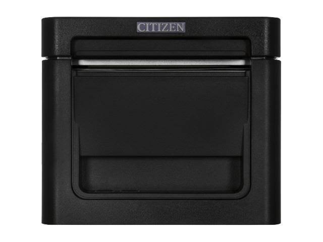 Citizen CT-E351 Compact Thermal POS Printer, Front Exit, Serial, USB, Black - CT-E351RSU-BK