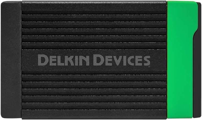 Delkin Devices USB 3.2 CFexpress™ Type B Memory Card Reader (DDREADER-54) Pack of 2