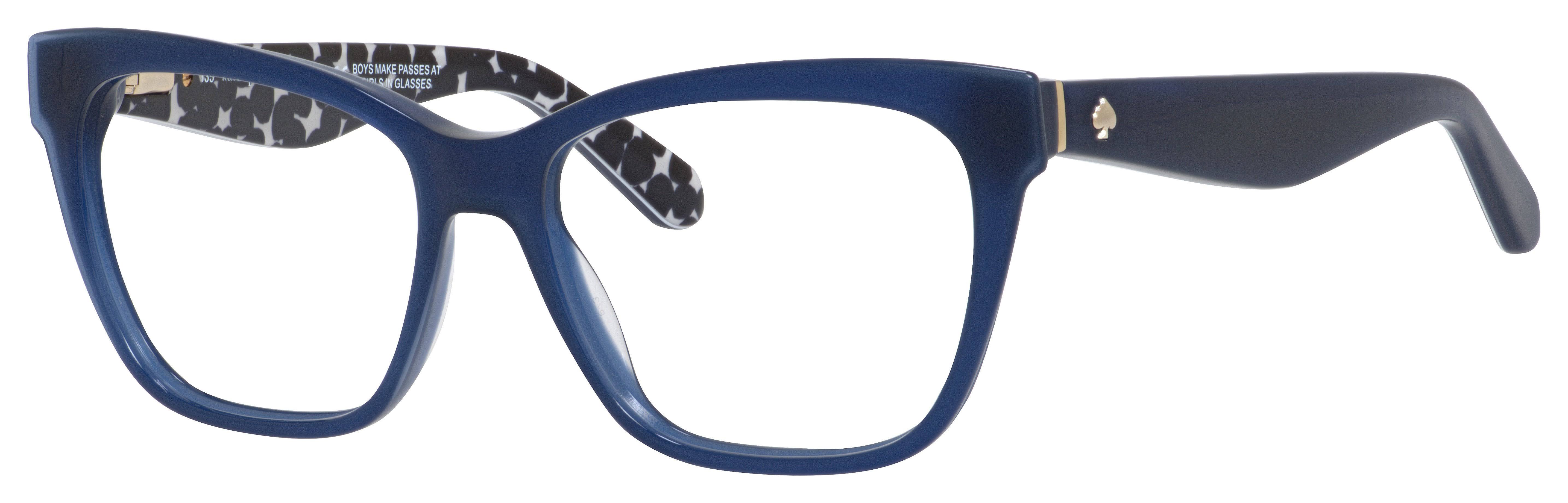 Kate Spade Joyann 0s4t Blue Black Transparent Eyeglasses