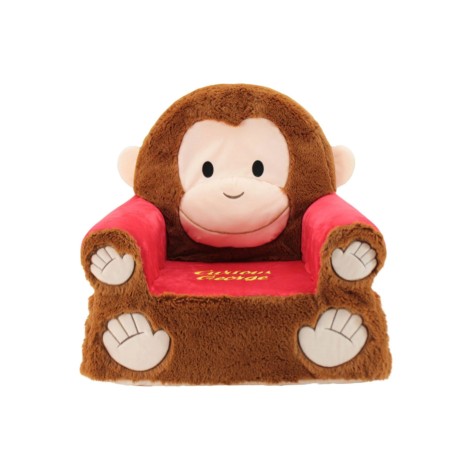 Sweet SEATS Soft Landing Premium Curious George Character Chair