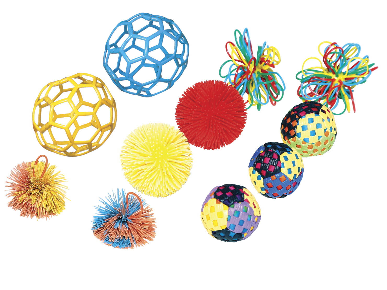 Abilitations Deluxe Handball Pack, Set of 11, Special Needs Fidget