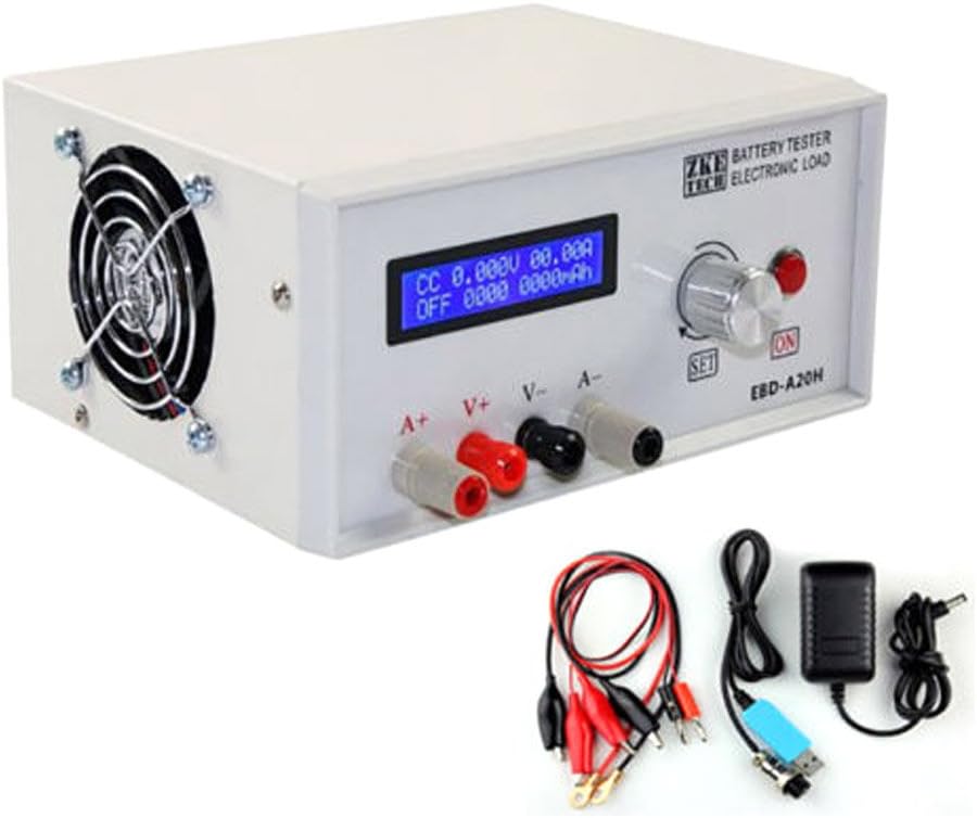 Battery Capacity Tester Electronic Load Battery Discharge Tester Power Supply Tester 30V 20A 200W EBD-A20H