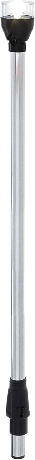 attwood 5530-24A7 All-Round 24-Inch Marine Boat LED Pole Light Pack of 2