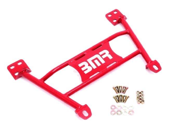 BMR Chassis Brace Radiator Support Red (05-14 Mustang/GT500) CB004R